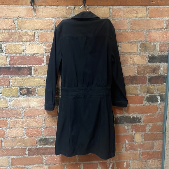 Nwt black denim dress - Picture 2 of 2